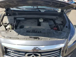 2014 Infiniti QX60 with VIN 5N1AL0MM1EC527510, listed as a Copart auction lot 51605645 with 146,933 mi miles and Salvage Title. Bid and sale history available at carsss.com. Image 12.