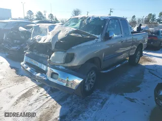2002 Toyota Tundra SR5 with VIN 5TBRT34142S246044, listed as a IAAI auction lot 41355453 with 285,809 mi miles. Bid and sale history available at carsss.com. Image 17.