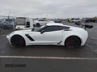 2016 Chevrolet Corvette Z06 3LZ with VIN 1G1YU2D62G5600588, listed as a IAAI auction lot 41194235 with 57,537 mi miles. Bid and sale history available at carsss.com. Image 14.