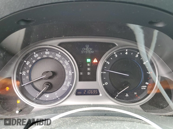 2006 Lexus IS 250 with VIN JTHCK262862007334, listed as a Copart auction lot 52905705 with 210,695 mi miles and Salvage Title. Bid and sale history available at DreamBid. Image 9.