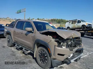 2023 Nissan Frontier Pro-X with VIN 1N6ED1EJ6PN627247, listed as a IAAI auction lot 41489652 with 29,232 mi miles and . Bid and sale history available at DreamBid. Image 1.