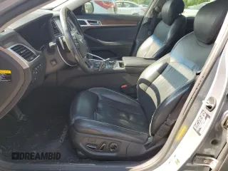 2015 Hyundai Genesis 3.8L with VIN KMHGN4JEXFU083886, listed as a Copart auction lot 55992724 with 156,303 mi miles and Salvage Title. Bid and sale history available at carsss.com. Image 7.