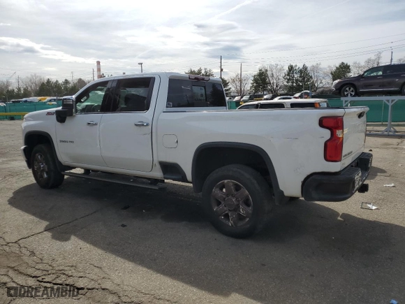 2023 Chevrolet Silverado 3500HD LTZ with VIN 1GC4YUEY6PF226549, listed as a Copart auction lot 50986885 with 32,828 mi miles and Salvage Title. Bid and sale history available at carsss.com. Image 2.