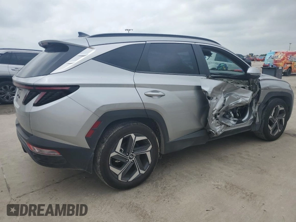 2022 Hyundai Tucson SEL z VIN 5NMJF3AE9NH061420, wystawiony jako Copart lot #54492445 z przebiegiem 39 868 mil mil oraz Szkoda całkowita • Salvage title. Historia ofert i sprzedaży dostępna na DreamBid. Obrazek 3.