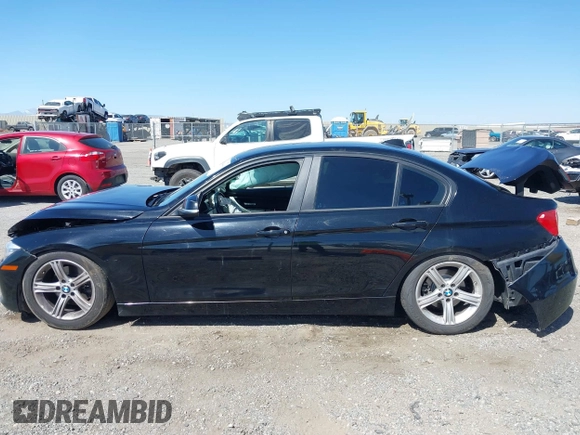 2015 BMW 3 Series 320i with VIN WBA3B1C57FK138441, listed as a IAAI auction lot 42034649 with Not Provided miles. Bid and sale history available at carsss.com. Image 13.