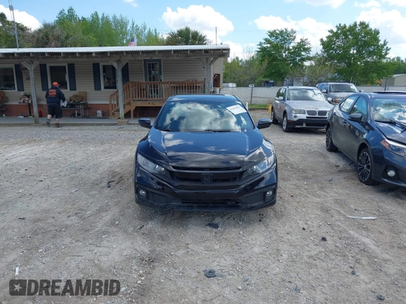 2019 Honda Civic Sedan Sport with VIN 2HGFC2F81KH548051, listed as a IAAI auction lot 41644496 with 118,508 mi miles. Bid and sale history available at carsss.com. Image 12.