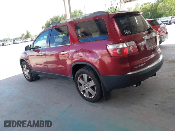 2010 GMC Acadia SLT2 z VIN 1GKLVNED9AJ136747, wystawiony jako IAAI lot #42478544 z przebiegiem 165 053 mil mil oraz . Historia ofert i sprzedaży dostępna na DreamBid. Obrazek 3.