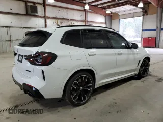 2023 BMW X3 M40i with VIN 5UX83DP00P9S39432, listed as a Copart auction lot 82797514 with Not Provided miles and Salvage Title. Bid and sale history available at DreamBid. Image 3.