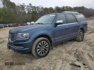 2015 Lincoln Navigator z VIN 5LMJJ2HT1FEJ01810, wystawiony jako Copart lot #44860275 z przebiegiem 130 368 mil mil oraz Szkoda całkowita • Salvage title. Historia ofert i sprzedaży dostępna na DreamBid. Obrazek 1.