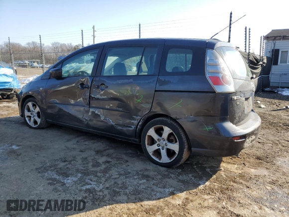 2006 Mazda 5 Sport with VIN JM1CR293960124935, listed as a Copart auction lot 42375275 with 125,750 mi miles and Salvage Title. Bid and sale history available at DreamBid. Image 2.