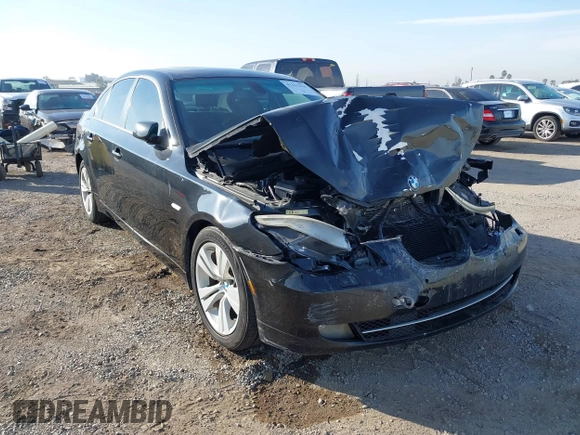 2009 BMW 5 Series 528i with VIN WBANU53589C118174, listed as a IAAI auction lot 41157836 with 139,479 mi miles and . Bid and sale history available at carsss.com. Image 1.