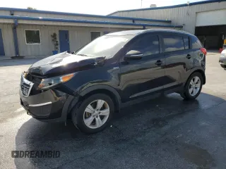 2013 Kia Sportage LX with VIN KNDPBCA2XD7509584, listed as a Copart auction lot 51789335 with 131,636 mi miles and Salvage Title. Bid and sale history available at carsss.com. Image 1.