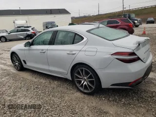 2023 Genesis G70 3.3T with VIN KMTG54TE7PU107887, listed as a Copart auction lot 80254334 with 24,294 mi miles and Salvage Title. Bid and sale history available at DreamBid. Image 2.