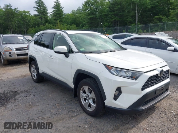 2019 Toyota RAV4 XLE with VIN JTMP1RFV6KD515454, listed as a IAAI auction lot 42618019 with 85,868 mi miles and . Bid and sale history available at DreamBid. Image 1.