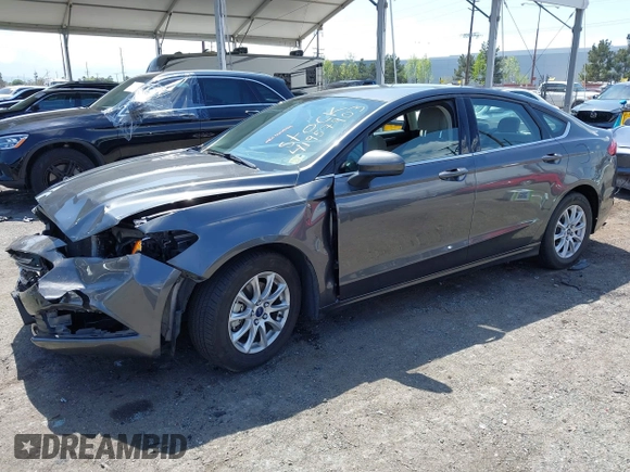2017 Ford Fusion S with VIN 3FA6P0G73HR343623, listed as a IAAI auction lot 41957903 with 100,544 mi miles. Bid and sale history available at carsss.com. Image 2.