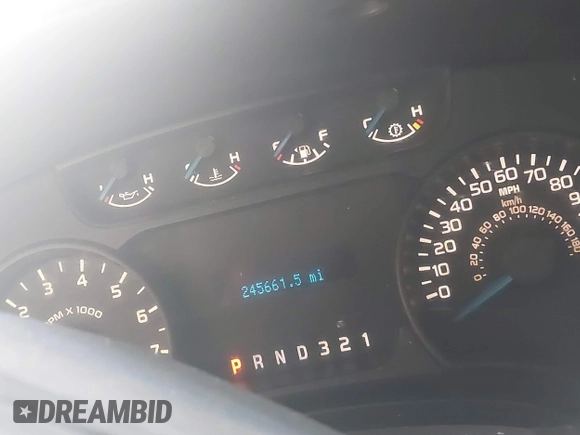 2013 Ford F-150 XL with VIN 1FTFX1CFXDKE21083, listed as a IAAI auction lot 41395847 with 245,661 mi miles. Bid and sale history available at carsss.com. Image 7.