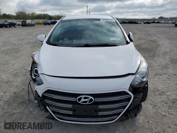 2016 Hyundai Elantra with VIN KMHD35LH4GU260990, listed as a Copart auction lot 56382565 with 29,847 mi miles and Salvage Title. Bid and sale history available at DreamBid. Image 5.