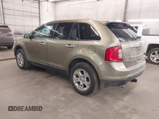 2013 Ford Edge SEL with VIN 2FMDK4JC0DBE09448, listed as a IAAI auction lot 41851293 with 166,501 mi miles. Bid and sale history available at carsss.com. Image 3.