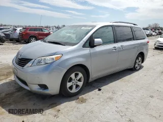 2013 Toyota Sienna LE AAS with VIN 5TDKK3DCXDS280134, listed as a Copart auction lot 50694905 with 254,377 mi miles and Salvage Title. Bid and sale history available at DreamBid. Image 1.