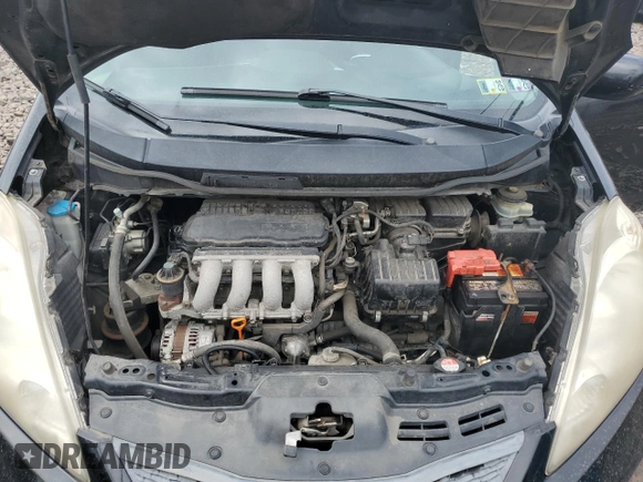 2010 Honda Fit Sport with VIN JHMGE8H48AC002535, listed as a Copart auction lot 60959135 with 136,990 mi miles and Salvage title. Bid and sale history available at DreamBid. Image 11.