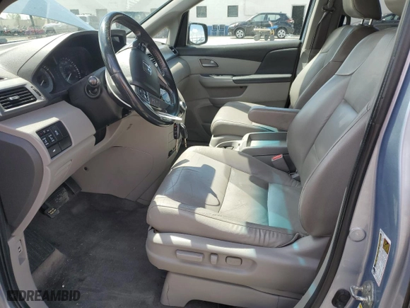 2012 Honda Odyssey EX-L with VIN 5FNRL5H6XCB041293, listed as a Copart auction lot 51707715 with 147,322 mi miles and Salvage Title. Bid and sale history available at carsss.com. Image 7.