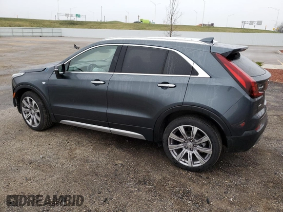 2021 Cadillac XT4 AWD Premium Luxury with VIN 1GYFZDR43MF057481, listed as a Copart auction lot 80966804 with 52,339 mi miles and Salvage Title. Bid and sale history available at carsss.com. Image 2.