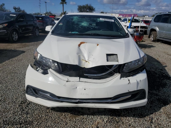 2015 Honda Civic Sedan LX with VIN 19XFB2F56FE238938, listed as a Copart auction lot 47829465 with 41,228 mi miles and Salvage Title. Bid and sale history available at carsss.com. Image 5.