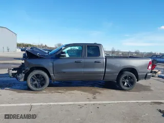 2021 Ram 1500 Big Horn with VIN 1C6SRFBT0MN605774, listed as a IAAI auction lot 41442920 with 90,362 mi miles. Bid and sale history available at carsss.com. Image 14.