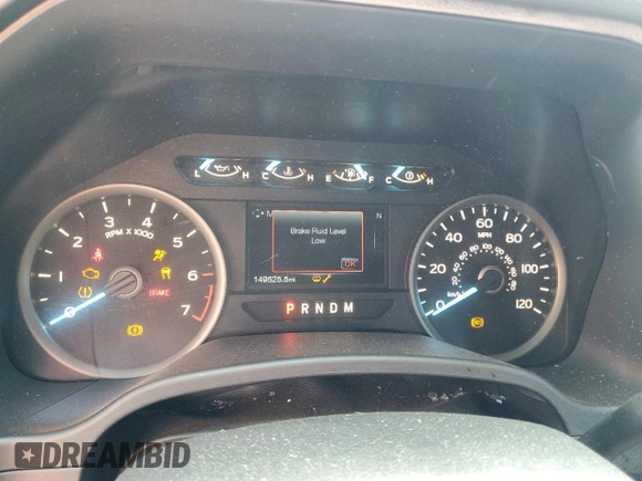 2018 Ford F-150 XL with VIN 1FTEW1EG1JKC19068, listed as a Copart auction lot 52429325 with 149,525 mi miles and Salvage Title. Bid and sale history available at carsss.com. Image 9.