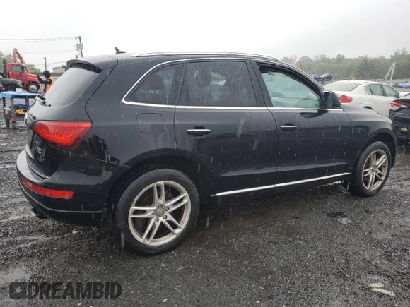 2015 Audi Q5 Premium with VIN WA1CFAFP7FA022726, listed as a Copart auction lot 59786235 with Not provided miles and Clean title. Bid and sale history available at DreamBid. Image 3.