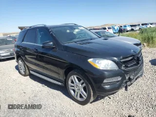 2015 Mercedes-Benz M 350 with VIN 4JGDA5HB9FA509536, listed as a Copart auction lot 64651965 with 134,922 mi miles and Salvage title. Bid and sale history available at DreamBid. Image 4.