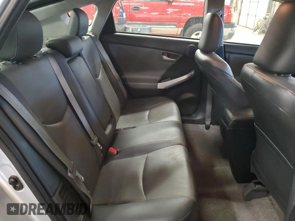 2014 Toyota Prius Four with VIN JTDKN3DU0E1743834, listed as a Copart auction lot 53026505 with 128,378 mi miles and Salvage Title. Bid and sale history available at carsss.com. Image 10.