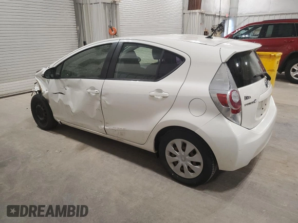 2014 Toyota Prius One z VIN JTDKDTB33E1558853, wystawiony jako Copart lot #57339425 z przebiegiem Nie podano mil oraz Nie do naprawy • Non repairable. Historia ofert i sprzedaży dostępna na DreamBid. Obrazek 2.