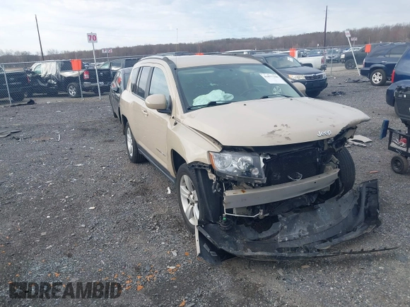 2017 Jeep Compass High Altitude with VIN 1C4NJDEB9HD208970, listed as a IAAI auction lot 41877108 with 119,029 mi miles. Bid and sale history available at carsss.com. Image 1.