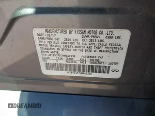 2017 Infiniti Q50 Signature Edition with VIN JN1EV7AP7HM742236, listed as a IAAI auction lot 41662043 with 114,312 mi miles and . Bid and sale history available at DreamBid. Image 9.