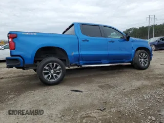 2024 Chevrolet Silverado 1500 RST with VIN 1GCUDEE8XRZ208610, listed as a Copart auction lot 45490585 with 0 mi miles and Salvage Title. Bid and sale history available at carsss.com. Image 3.