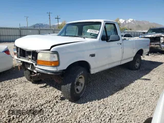 1996 Ford F-150 with VIN 1FTEF14Y0TLA06989, listed as a Copart auction lot 55242585 with Not provided miles and Salvage title. Bid and sale history available at DreamBid. Image 1.