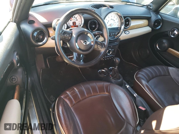2012 MINI Convertible with VIN WMWZN3C55CT133967, listed as a Copart auction lot 88546705 with 104,357 mi miles and Non repairable. Bid and sale history available at DreamBid. Image 8.