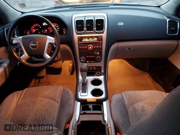 2008 GMC Acadia SLE1 z VIN 1GKER13718J294108, wystawiony jako Copart lot #82343904 z przebiegiem 269 693 mil mil oraz Szkoda całkowita • Salvage title. Historia ofert i sprzedaży dostępna na DreamBid. Obrazek 8.