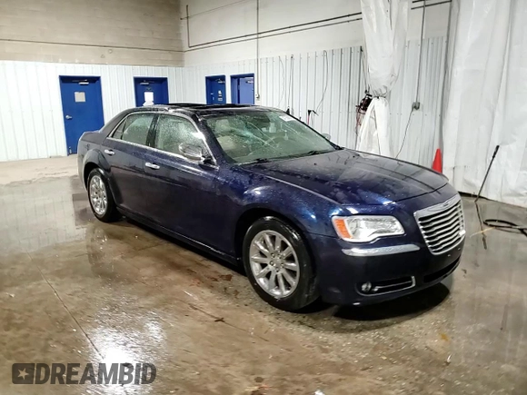 2014 Chrysler 300 with VIN 2C3CCAEG2EH105825, listed as a Copart auction lot 47056005 with 127,872 mi miles and Salvage Title. Bid and sale history available at carsss.com. Image 13.