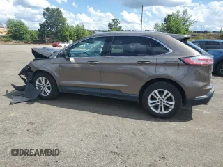 2019 Ford Edge SEL z VIN 2FMPK3J98KBB59420, wystawiony jako Copart lot #55733465 z przebiegiem 55 132 mil mil oraz Szkoda całkowita • Salvage title. Historia ofert i sprzedaży dostępna na DreamBid. Obrazek 2.