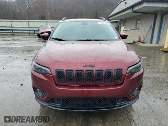 2020 Jeep Cherokee Altitude with VIN 1C4PJMLN1LD550573, listed as a Copart auction lot 80307594 with 56,598 mi miles and Salvage Title. Bid and sale history available at carsss.com. Image 5.