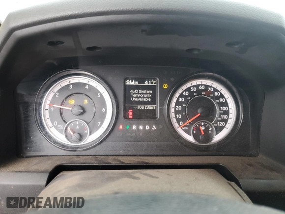 2018 Ram 2500 Tradesman with VIN 3C6UR5CJ2JG381119, listed as a Copart auction lot 50128925 with 108,136 mi miles and Salvage title. Bid and sale history available at DreamBid. Image 9.