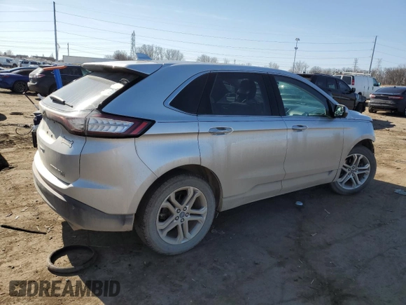 2018 Ford Edge Titanium with VIN 2FMPK4K82JBC14373, listed as a Copart auction lot 49173775 with 112,657 mi miles and Clean Title. Bid and sale history available at carsss.com. Image 3.