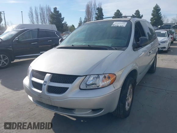 2002 Dodge Caravan EX with VIN 2B8GP74L12R522101, listed as a IAAI auction lot 41685332 with 229,402 mi miles. Bid and sale history available at carsss.com. Image 6.