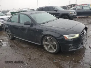 2014 Audi A4 Premium Plus with VIN WAUFFAFL2EN034769, listed as a Copart auction lot 46026165 with 127,228 mi miles and Clean Title. Bid and sale history available at carsss.com. Image 4.