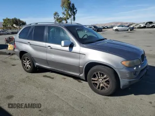 2005 BMW X5 3.0i with VIN 5UXFA13565LY01976, listed as a Copart auction lot 76867354 with 162,119 mi miles and Salvage Title. Bid and sale history available at carsss.com. Image 4.