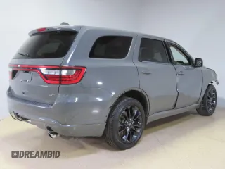 2020 Dodge Durango GT Plus with VIN 1C4RDHDG5LC130263, listed as a Copart auction lot 74948524 with 34,595 mi miles and Salvage title. Bid and sale history available at DreamBid. Image 3.