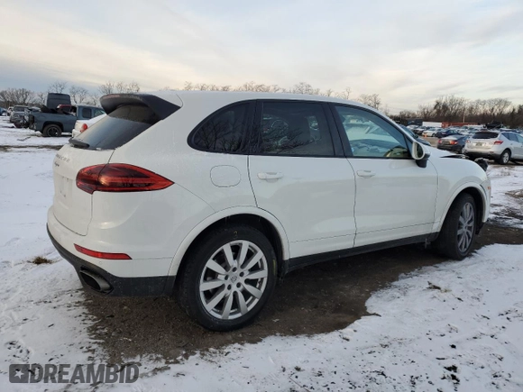 2017 Porsche Cayenne with VIN WP1AA2A21HKA83191, listed as a Copart auction lot 89311075 with 0 mi miles and Salvage Title. Bid and sale history available at carsss.com. Image 3.