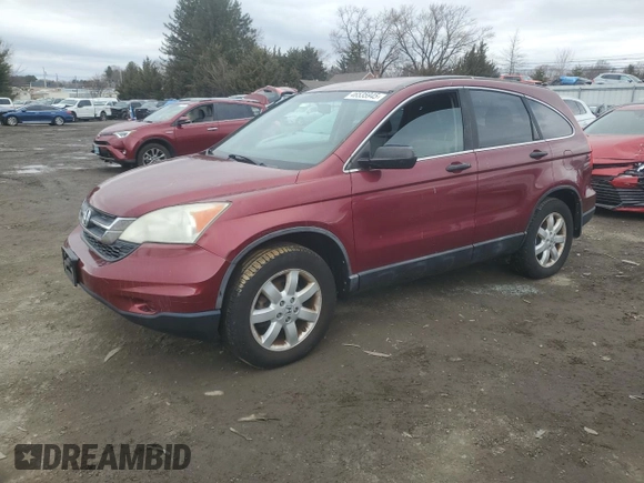 2011 Honda CR-V SE with VIN 5J6RE4H44BL067980, listed as a Copart auction lot 46535945 with 171,796 mi miles and Clean Title. Bid and sale history available at carsss.com. Image 1.